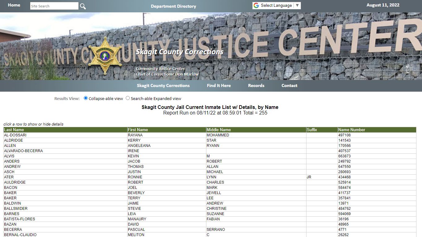 Skagit County Corrections - Skagit County, Washington